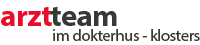 Arzt-Team im Dokterhus – Klosters Logo